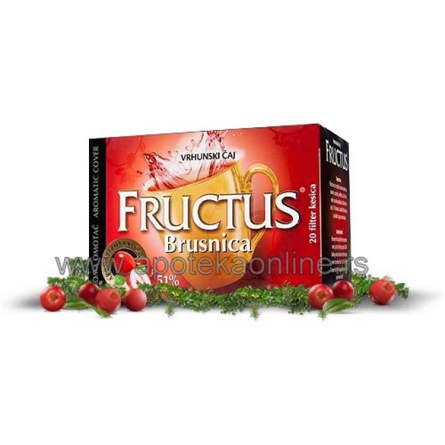 FRUCTUS BRUSNICA 51% - Online Apoteka FRUCTUS BRUSNICA 51%